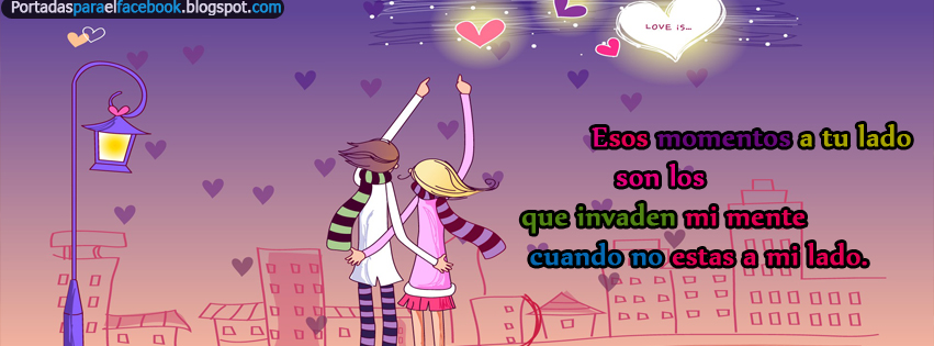 ... de amor para facebook, portadas de amor facebook, facebook portadas de