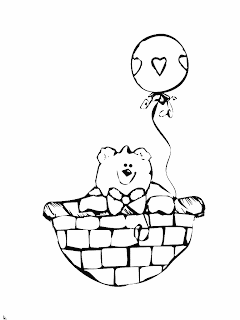 kids coloring pages, bear coloring pages