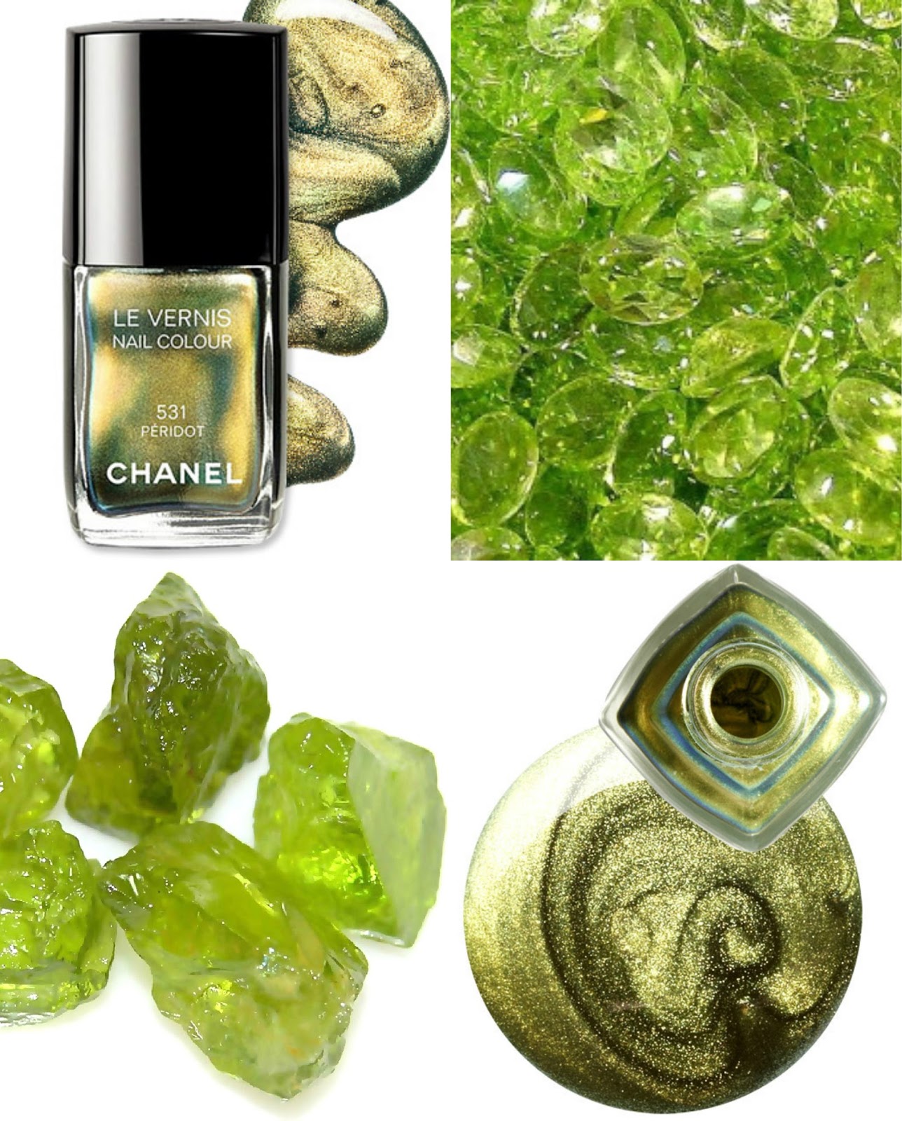 Л'Этуаль VARIETE, Chanel Peridot, Duglas Absolut Nails Fireworks, OPI Just Spotted The Lizard, Artdeco # 227, Color Club Editirial, Deborah Milano Shine Tech # 72, China Glaze Rare & Radiant, Limoni #749, Nubar Wildlife, Deborah Lippmann Swagga Like Us, CND Vinnylux Gilded Pleasure, ANNY Most Wanted, Jessica I Ridescent Eye,