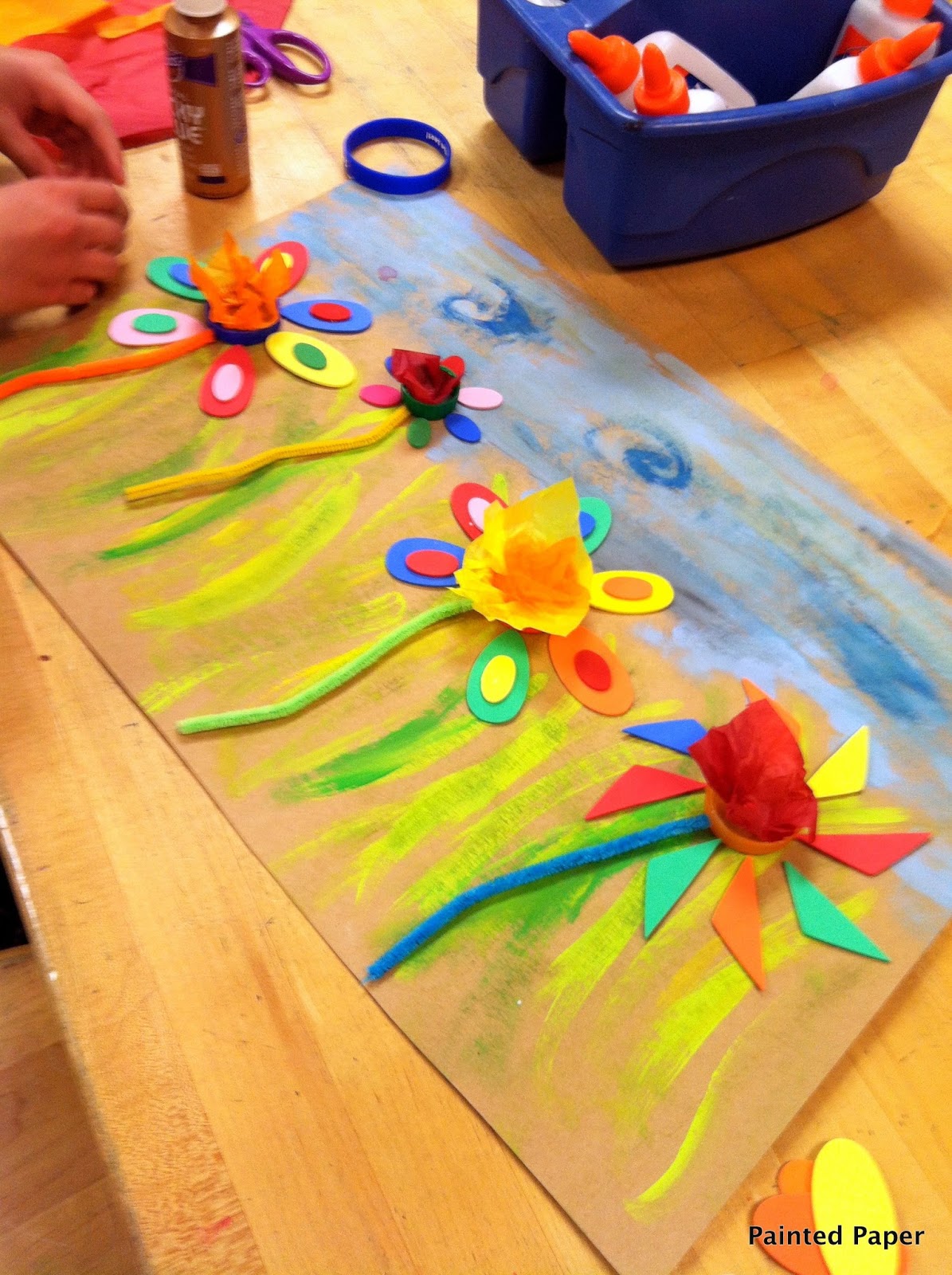 PAINTED PAPER Found Objects Landscapes