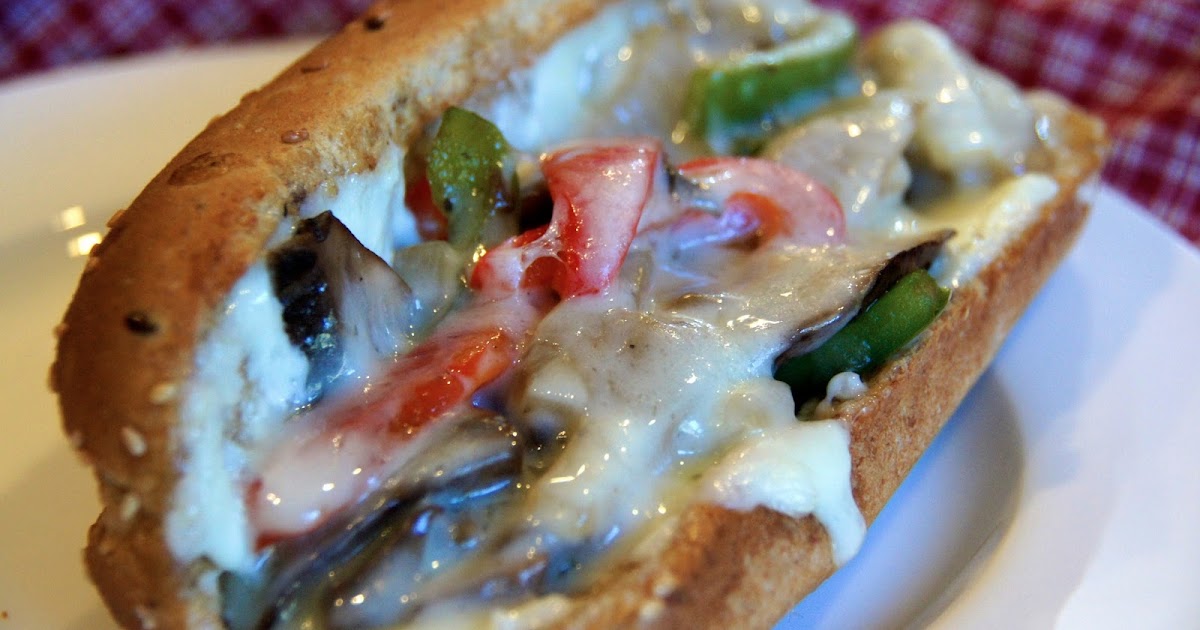 Family Food Finds Portobello Cheese "Steak" Sandwich