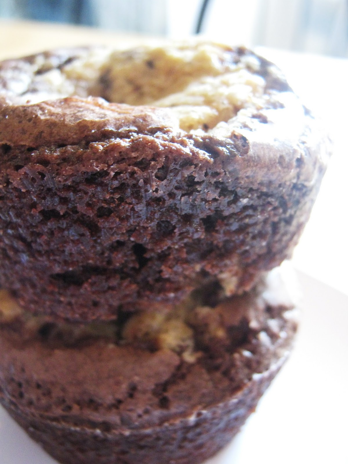 Baking and Mistaking Cookie DoughFilled Brownie Cups