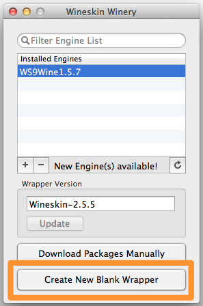safx windowsアプリをmac上で簡単に動かせるようにするツールwineskin