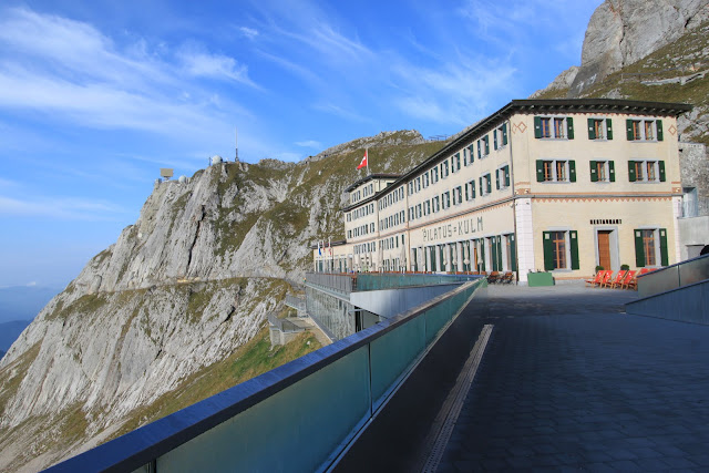 At the top of Pilatus Kulm (Mount PIlatus) in Lucerne, Switzerland At the top of Pilatus Kulm (Mount PIlatus) in Lucerne, Switzerland