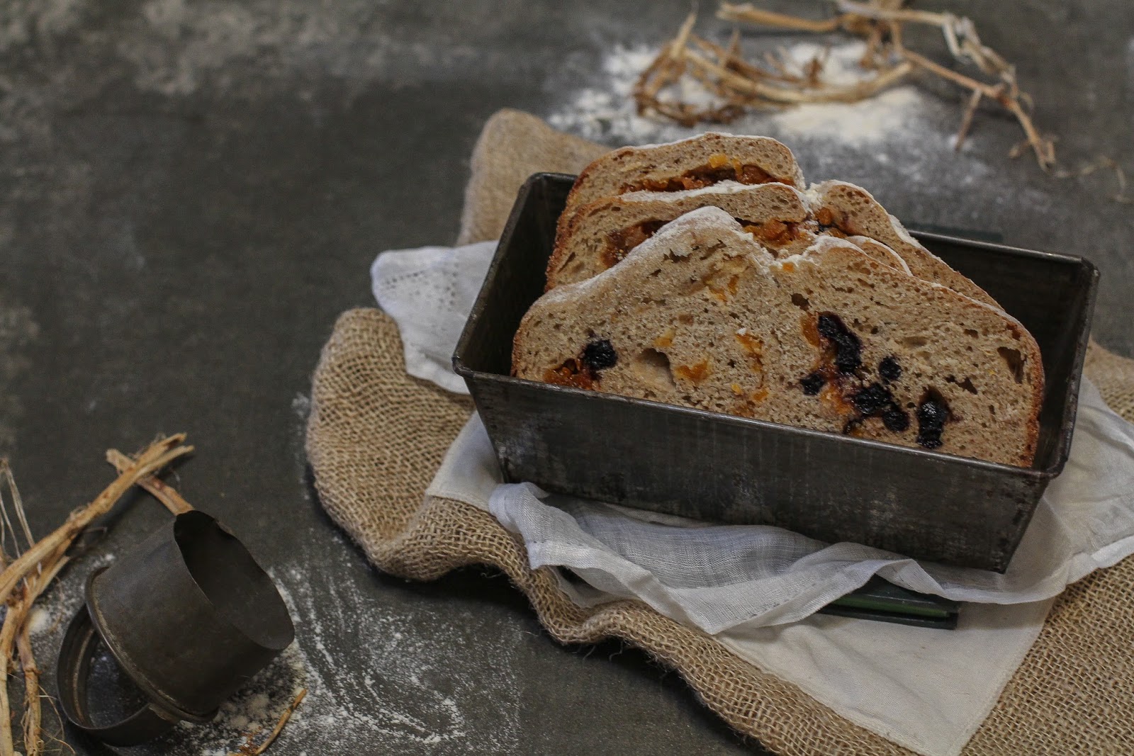 Pod full of Peas Sourdough fruit loaf
