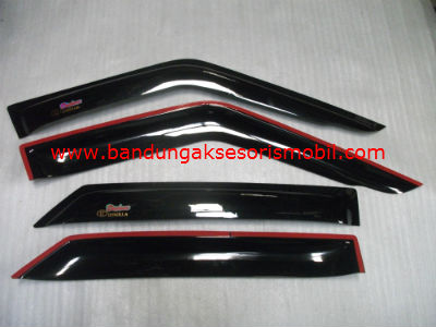 Talang Air Corolla 1976 Original Black Depan Belakang Talang Air Corolla 1976 Original Black Depan Belakang