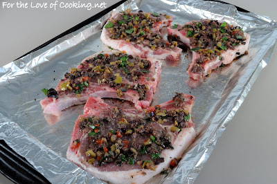 Tapenade Pork Chops