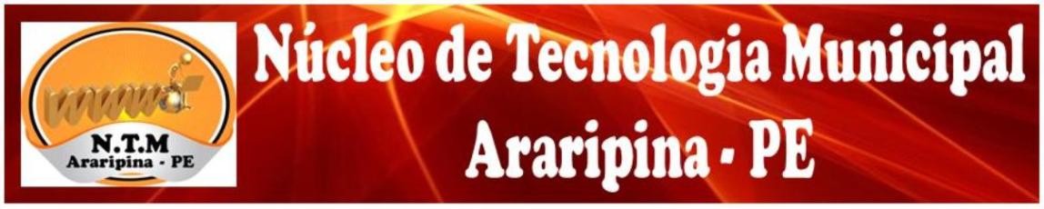 NTM - Núcleo de Tecnologia Municipal - Araripina-PE