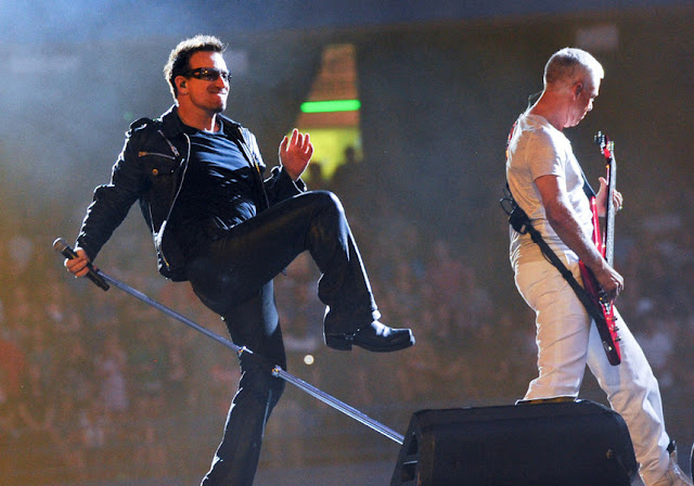 Bono, Paul Hewson, U2, irish rock band, U2 live, fashion, frontman, lead singer of U2, icon, songwriter