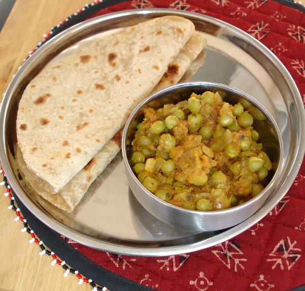 Veggie Platter Chapati
