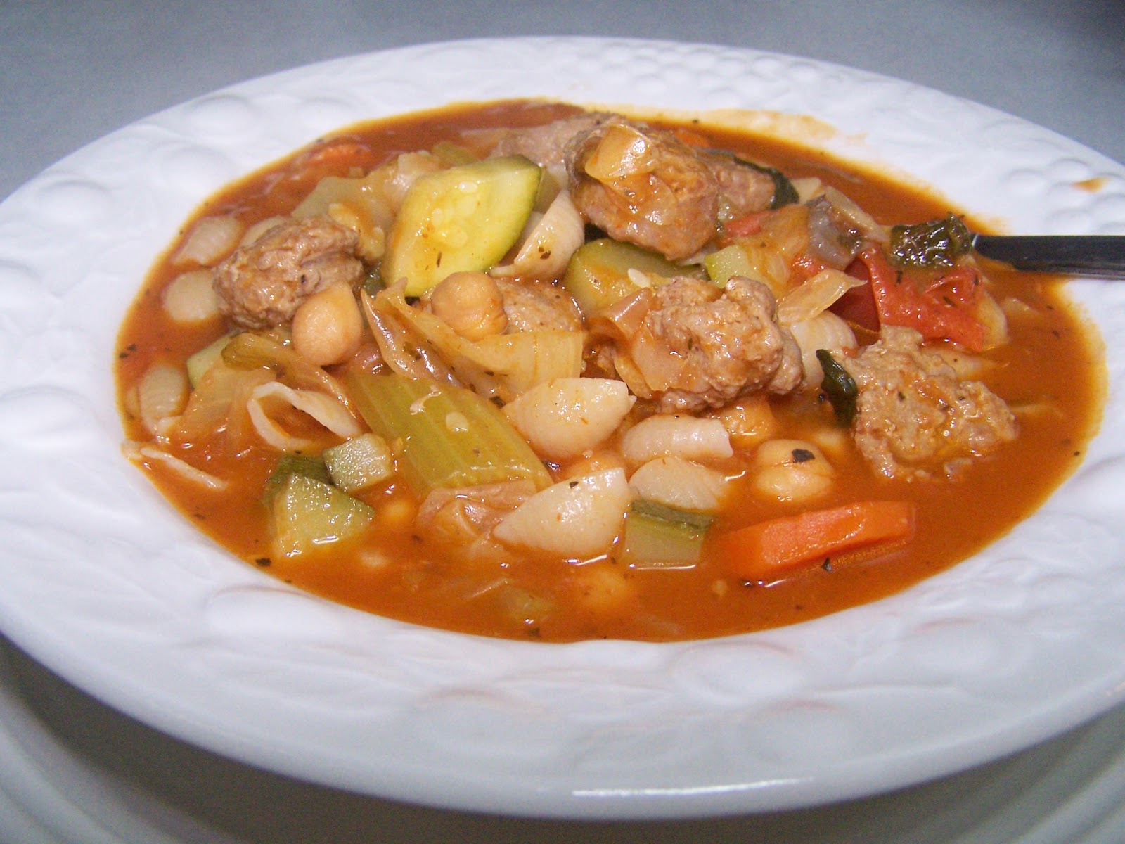 Gluten Free Minestrone Soup Recipe - Skinny GF Chef healthy and great