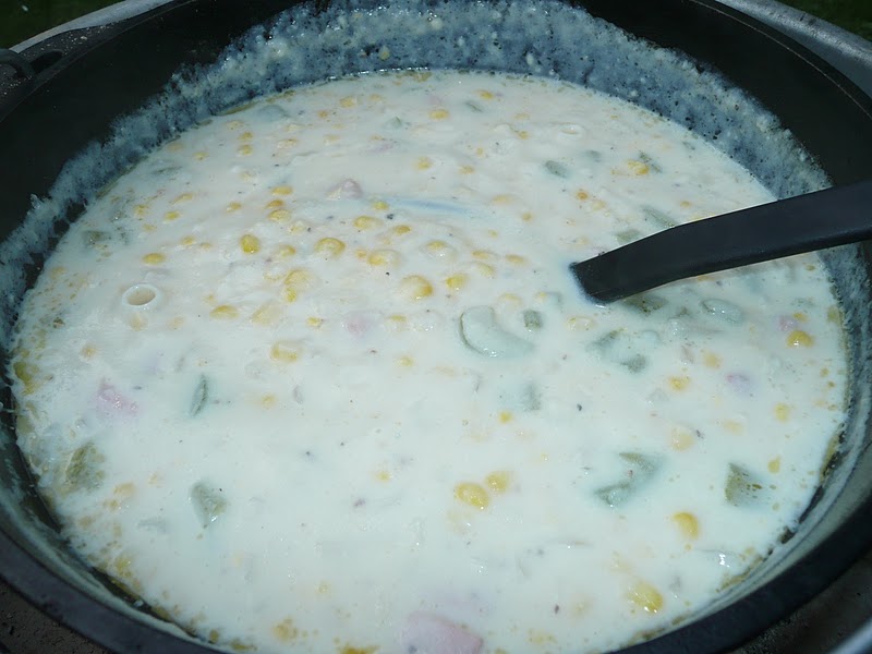 Everyday Dutch Oven Quick Corn Chowder