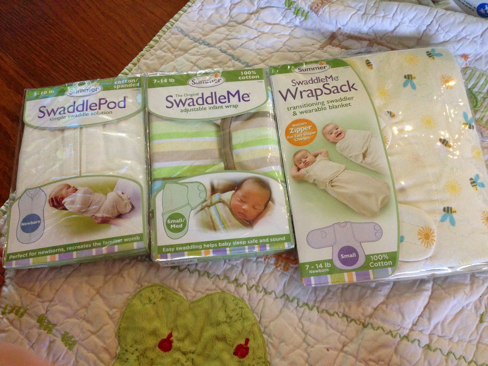 McKinney Mommas 4 Stages of SwaddleMe by Summer Infant + Giveaway