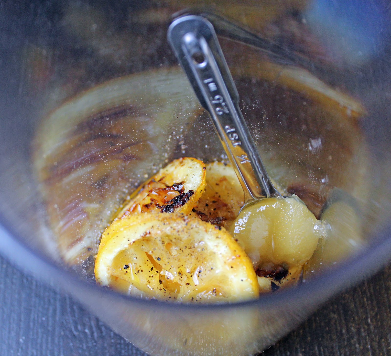 Nuts about food Roasted lemon and red onion chutney