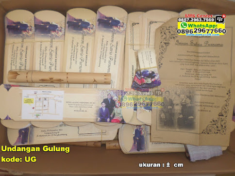Undangan Gulung murah