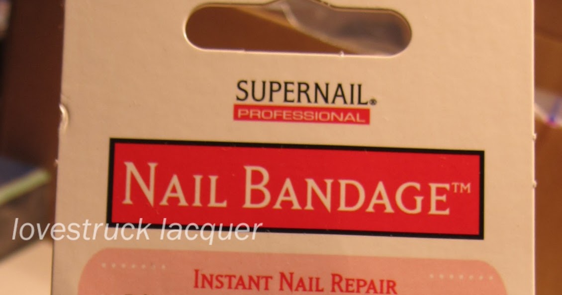 Lovestruck Lacquer Supernail Nail Bandage review