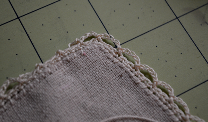 Art Threads Bread Cloth Part II Crocheted Edging