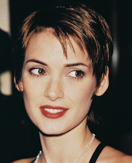 Winona Ryder Short Haircuts celebrity short haircuts, celebrity short hairstyles, short haircuts, short hairstyles, winona ryder