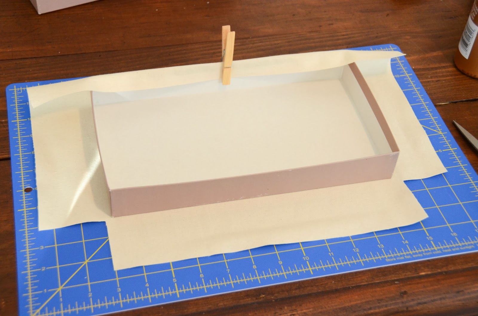 IRON & TWINE DIY Fabric Covered Box
