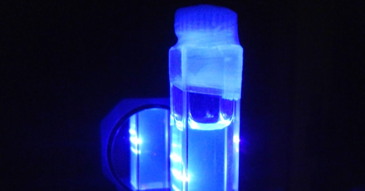 Blue Liquid Laser Light Discovered