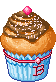 Gif de cupcake e muffin