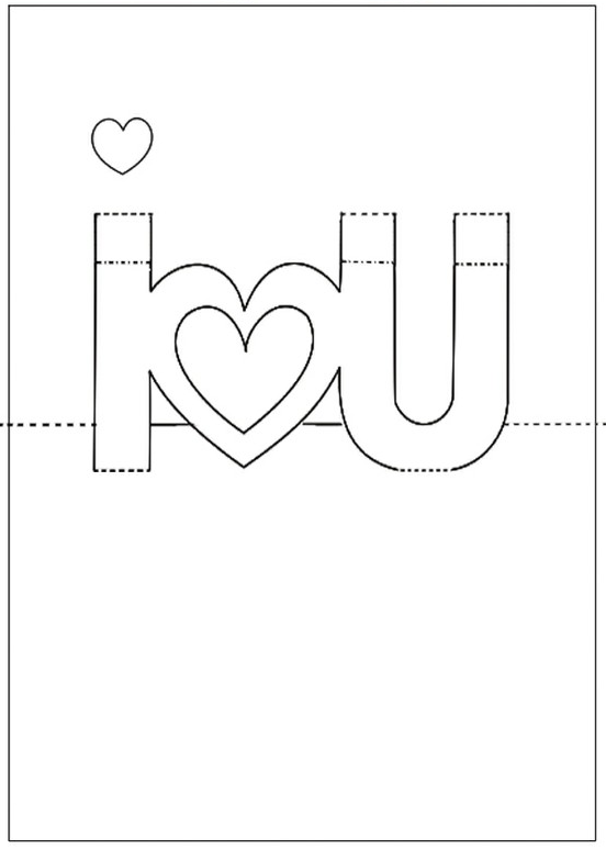 pop up card template pop up card template