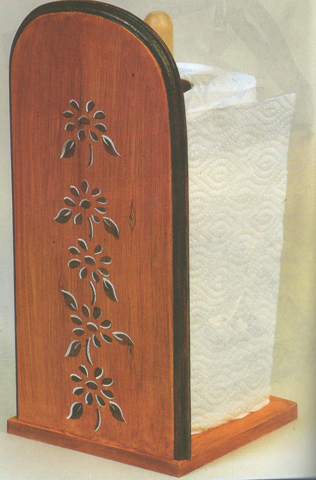 Como hacer una base de papel toalla ~ Mimundomanual