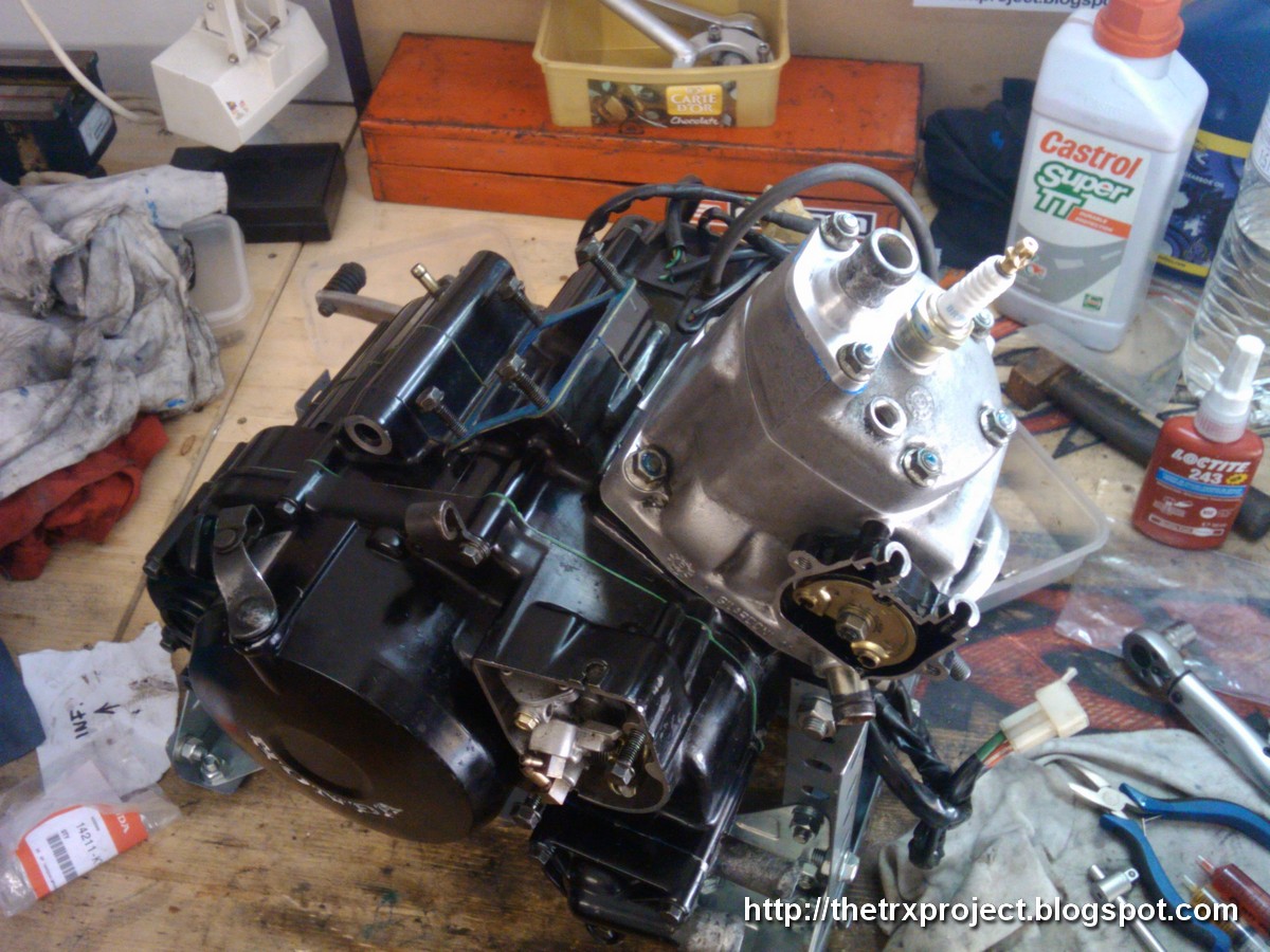 The TRX Project. The Yamaha TRX 850 blog: NSR update. Mounting the engine. The TRX Project. The Yamaha TRX 850 blog: NSR update. Mounting the engine.