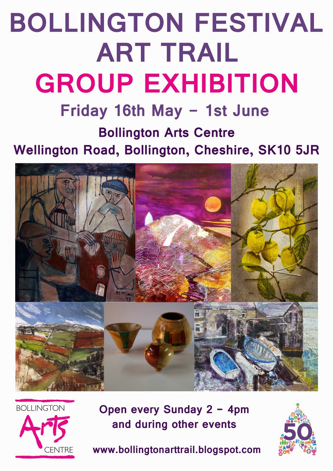 Bollington Festival Art Trail 2014 Art Trail Group Exhibition