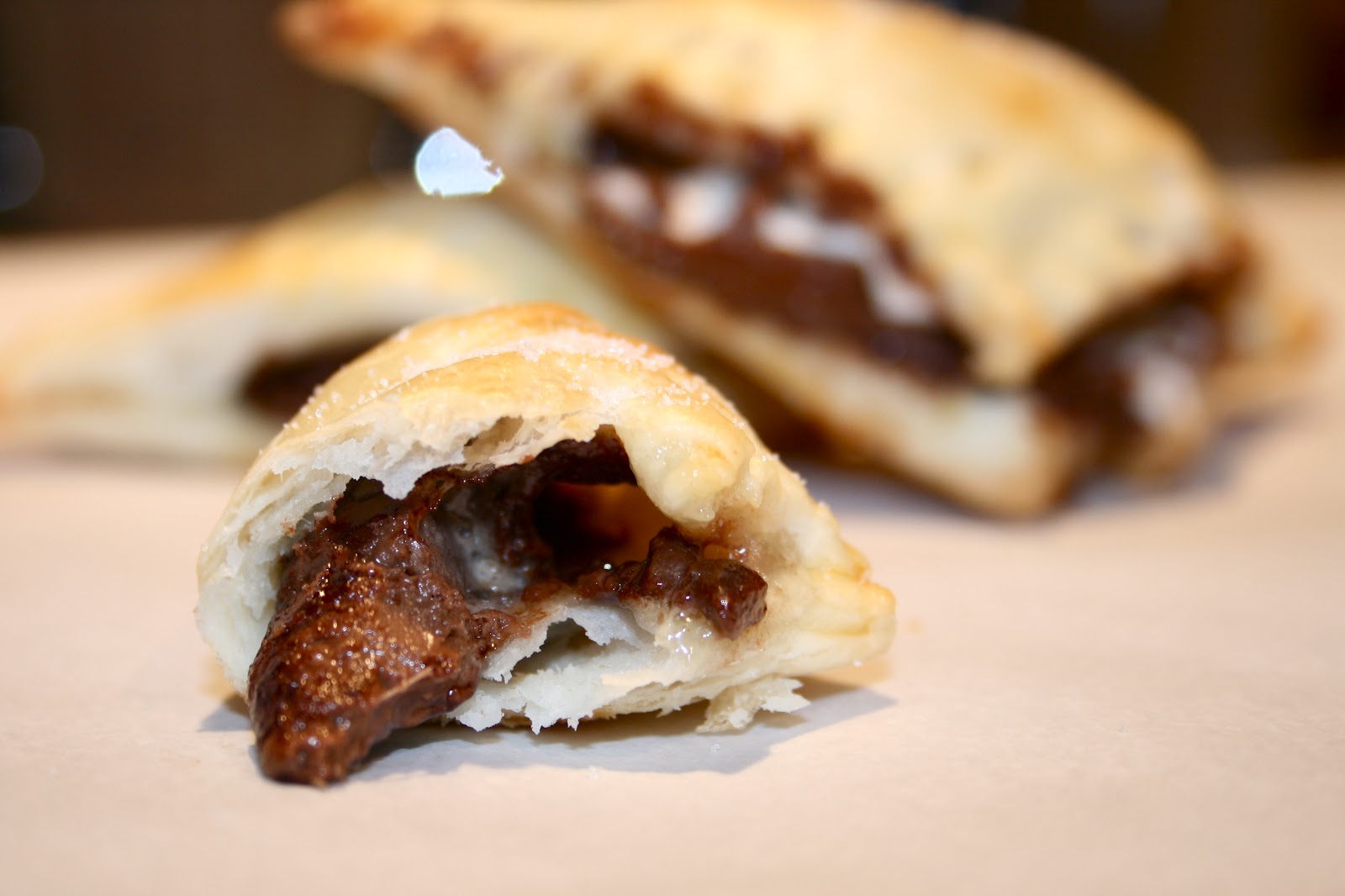 sugar & spice Nutella Marshmallow Turnovers