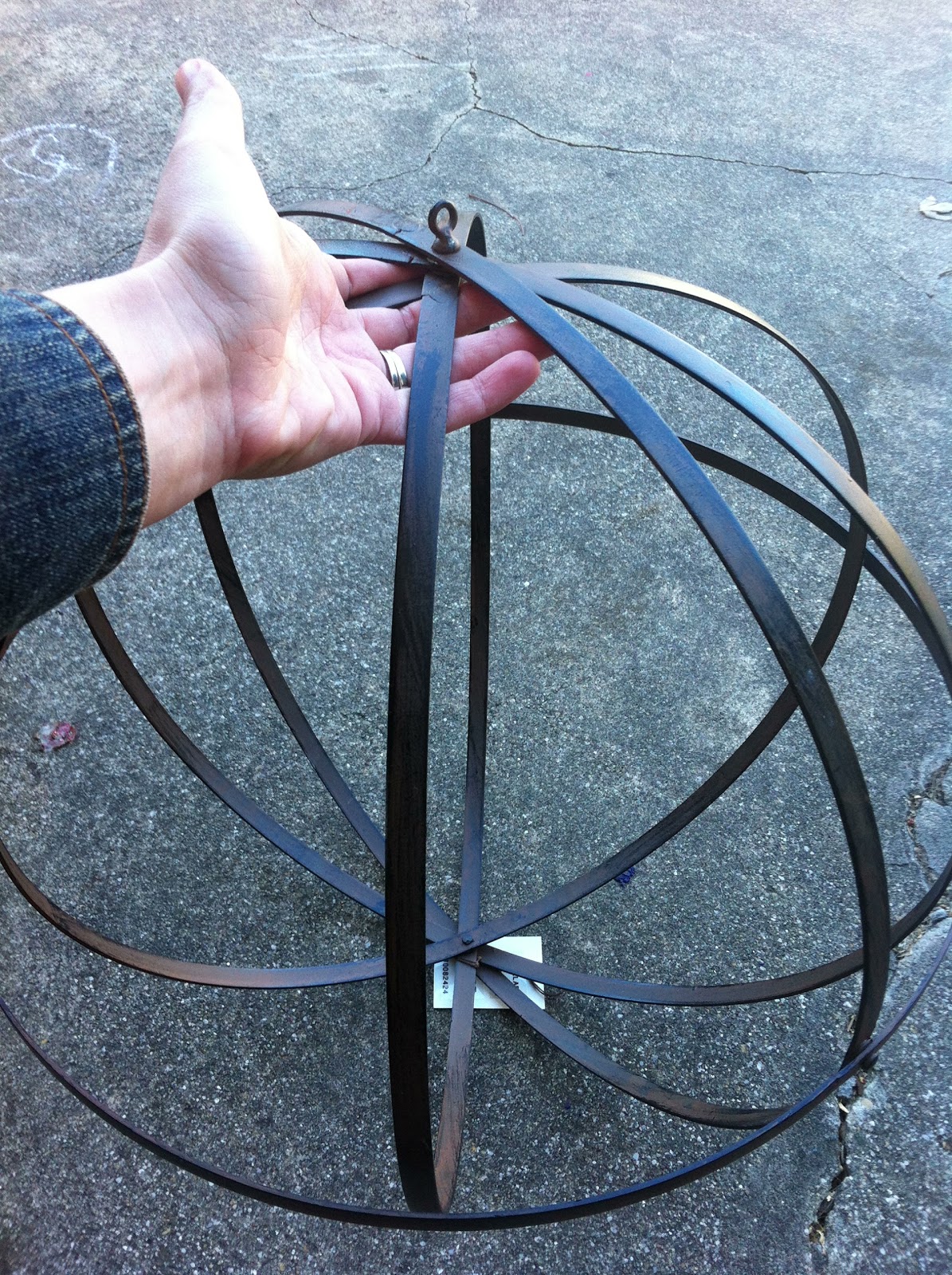 Hope Longing Life Diy Orb Chandelier Diy Orb Chandelier