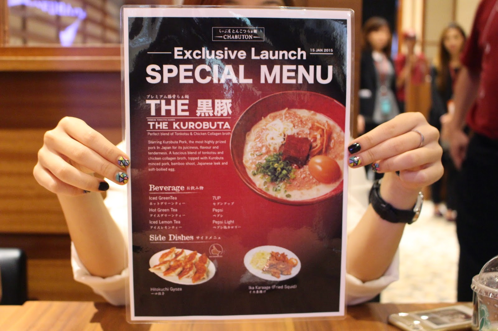 Chabuton Presents Premium Tonkotsu Ramen The Kurobuta Jacqsowhat Food Travel Lifestyle