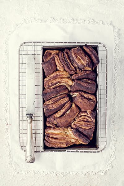 Vegan Pull Apart Brioche With Cocoa and Cinnamon