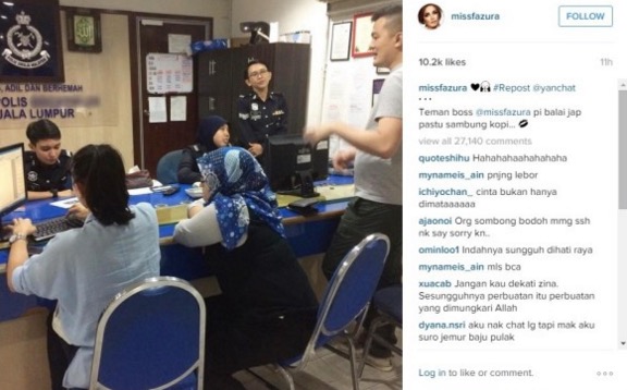Kerana “KimK”, Fazura Buat Laporan Polis? Kerana “KimK”, Fazura Buat Laporan Polis?