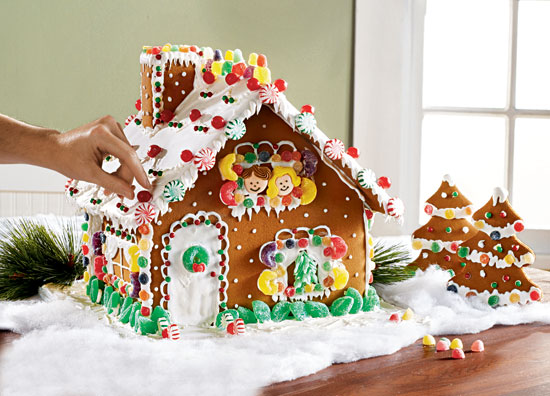 Gingerbread House Birthday Cake Gingerbread House Birthday Cake