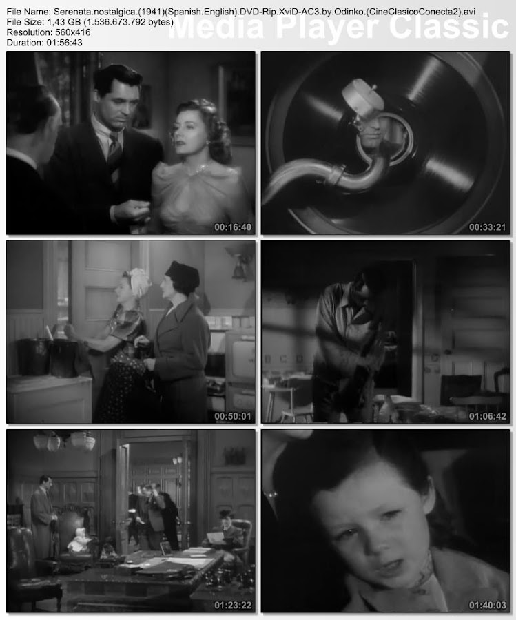 Serenata nostálgica | 1941 | Penny Serenade | Capturas de pantalla Serenata nostálgica | 1941 | Penny Serenade | Capturas de pantalla