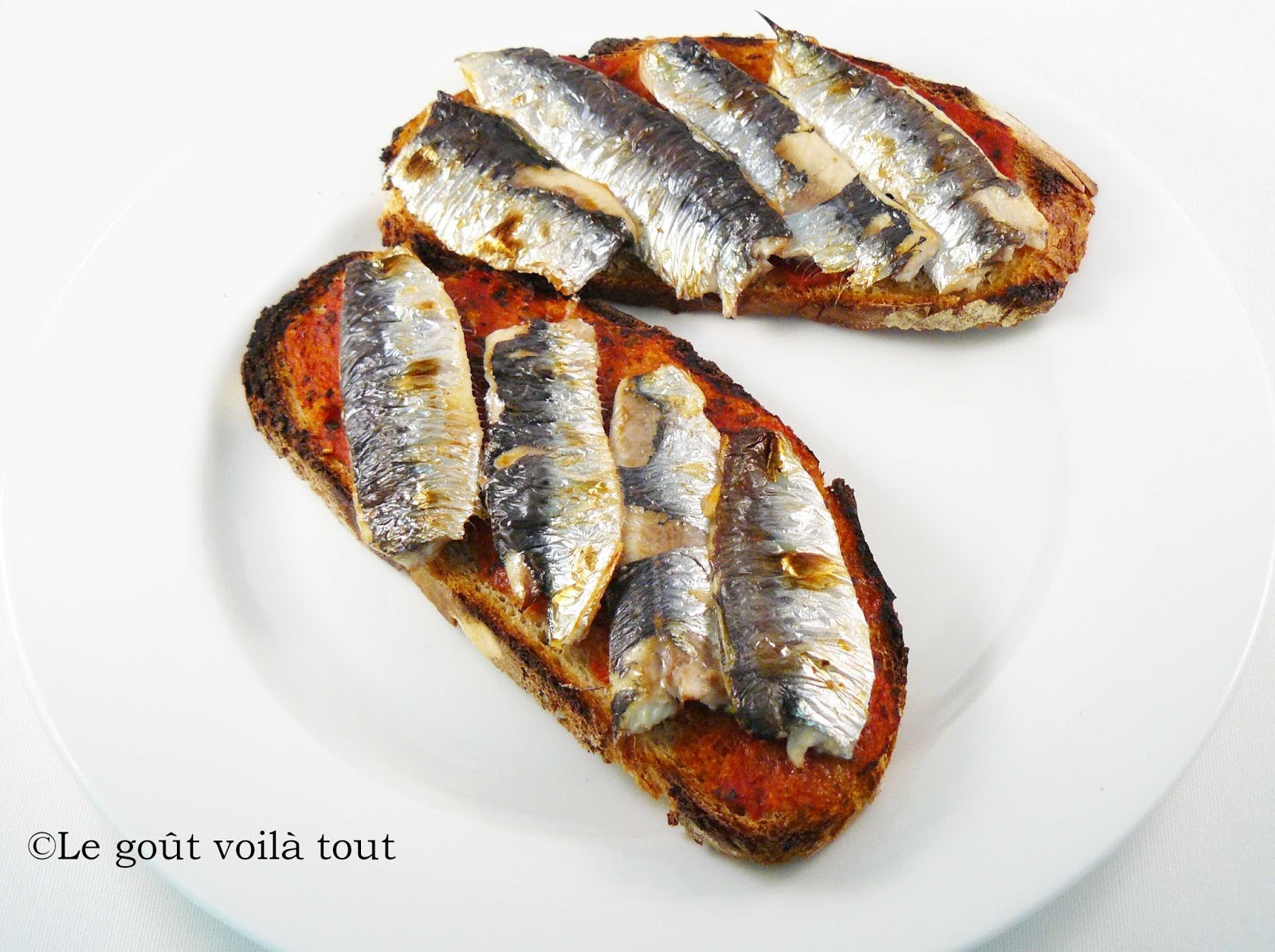 Tartines de sardines