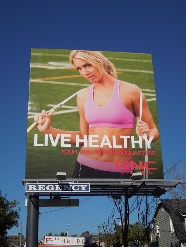 GNC female Solution HQ billboard