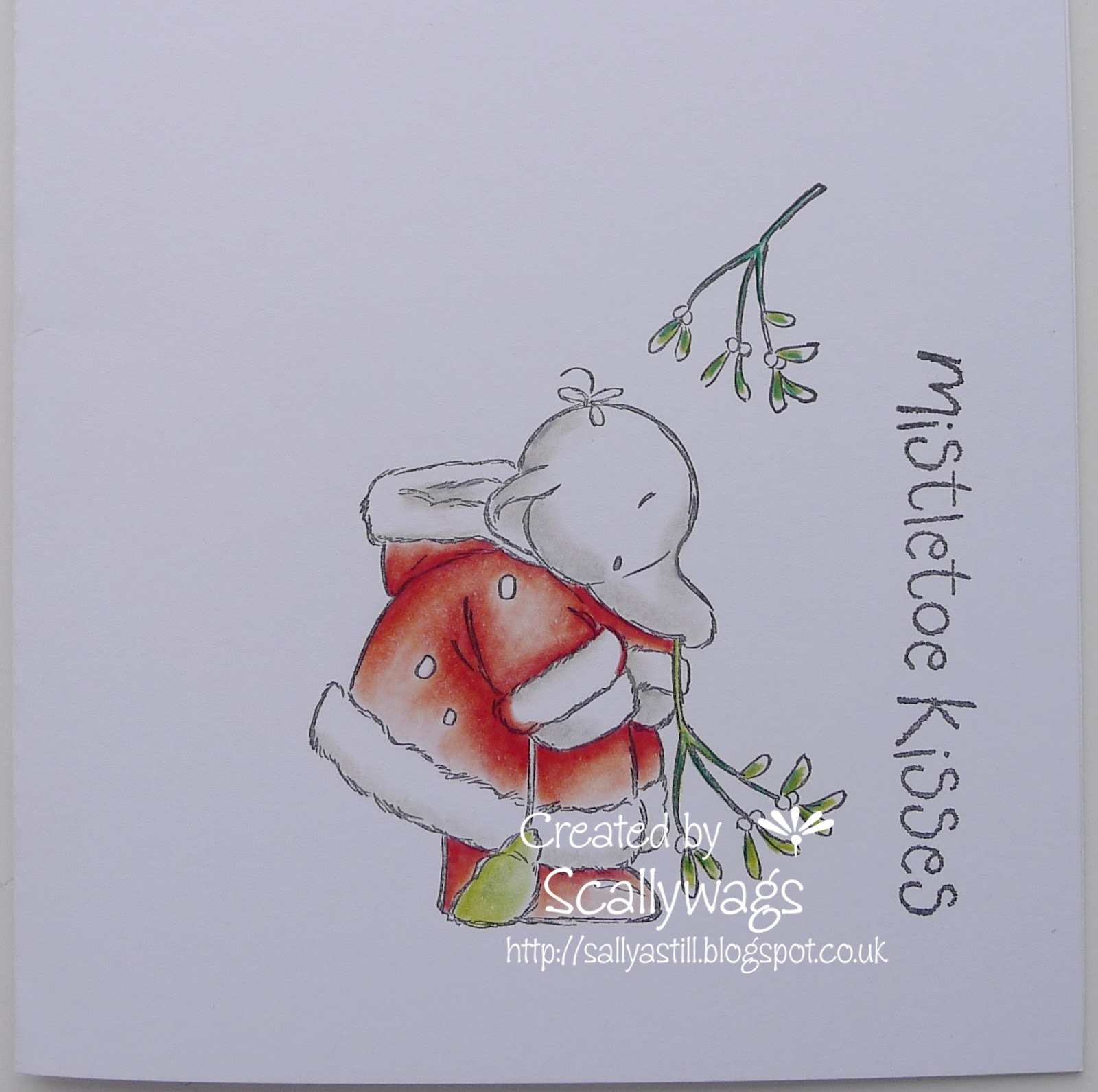 Scallywags..: Christmas Card Club - CAS