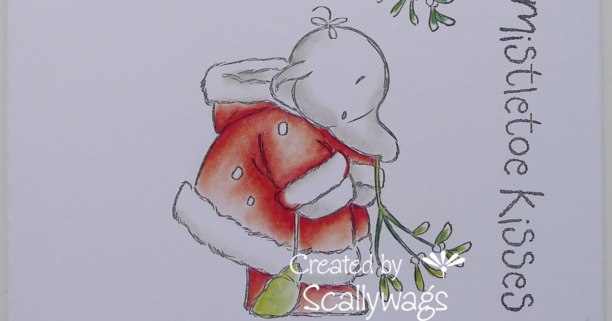 Scallywags..: Christmas Card Club - CAS