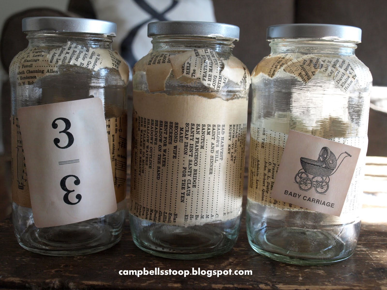 icraftwithlove Upcycled Spaghetti Sauce Jars