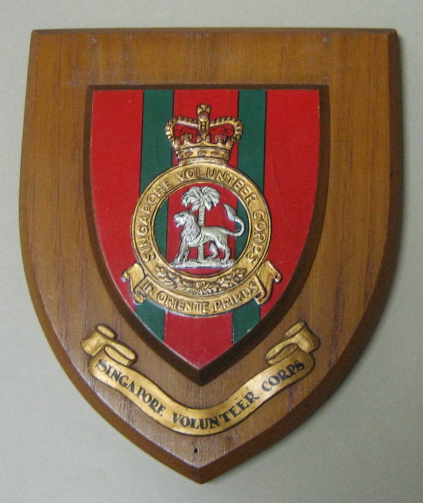 Singapore Volunteer Corps, Straits Settlements Volunteer Force, Malaya