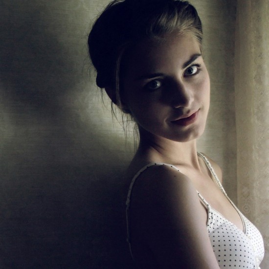 Portraits in window light