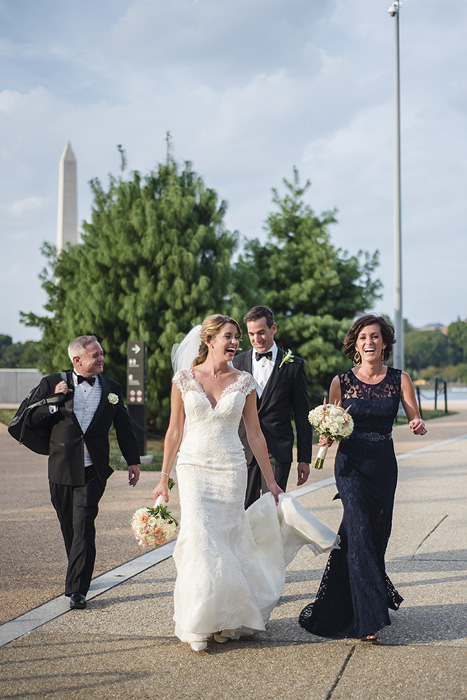 DC Wedding Photography at the Jefferson Memorial