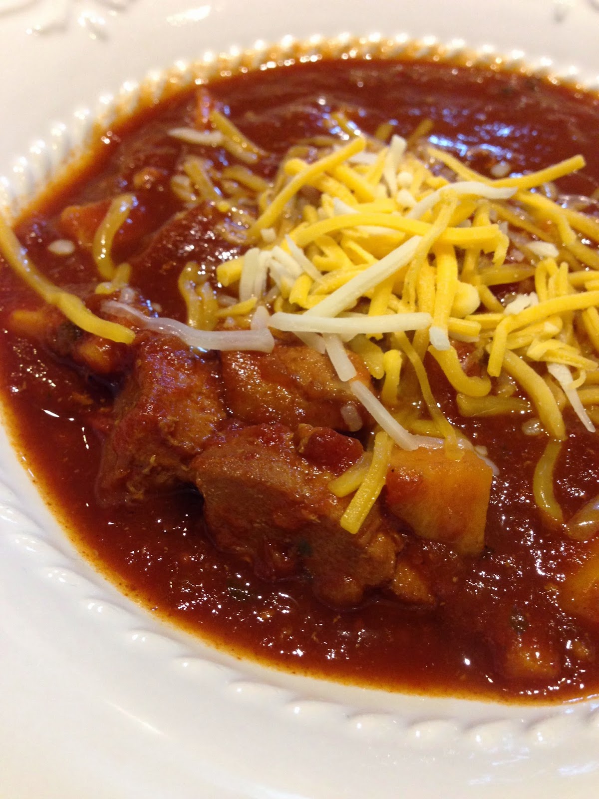 The Audacious Cook Chicken Enchilada Stew