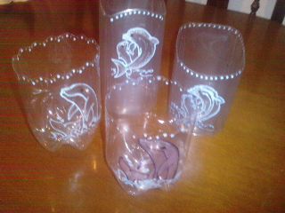 ARTESANIA MAMIELA: CONJUNTO DE BAÑO RECICLANDO BOTELLAS