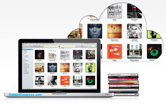 iTunes Match streaming music content straight away.No download required.
