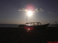 Sunset di Pantai Pangandaran Sunset di Pantai Pangandaran
