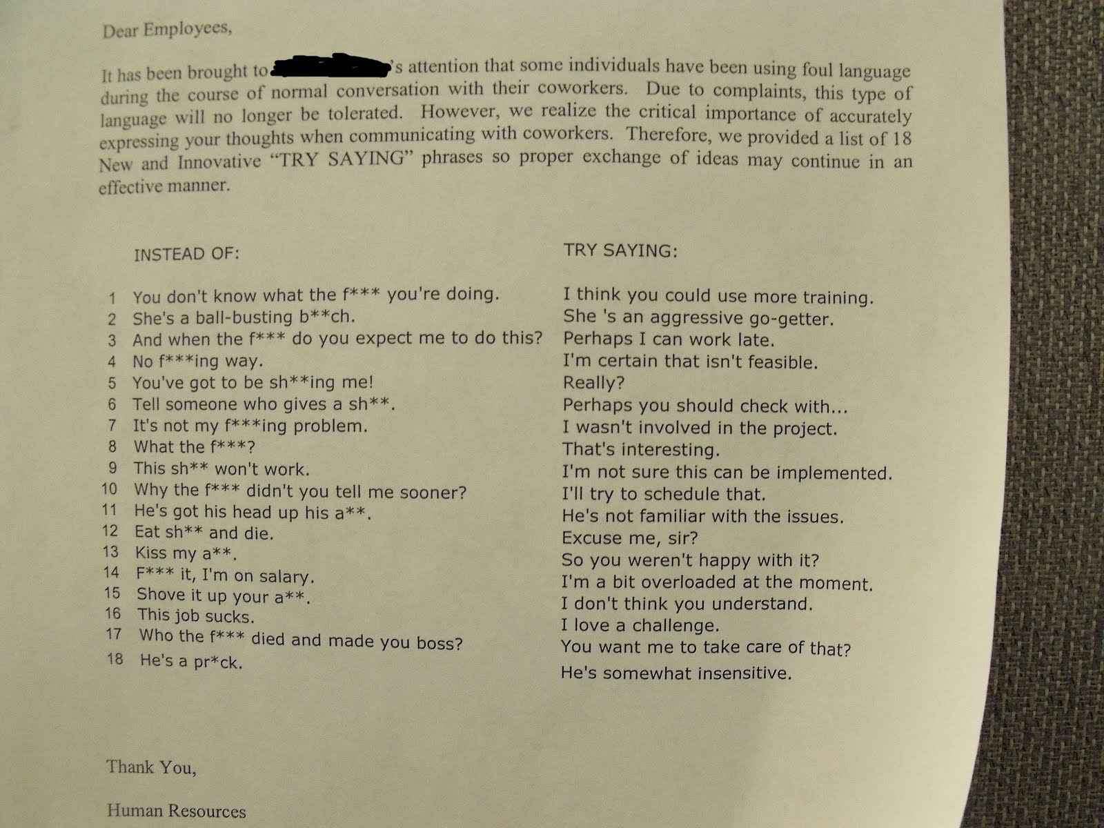 How To Fix Common Communication Problems - Instead Of - Try Saying