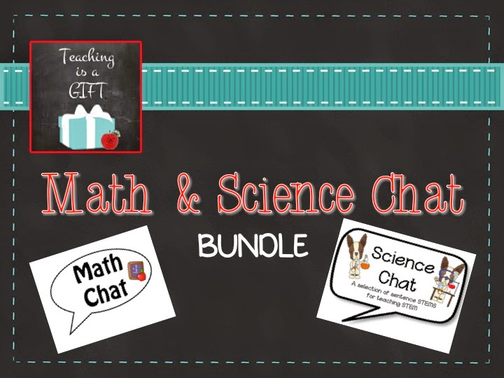Teachingisagift Math and Science Chat Bundle Teachingisagift Math and Science Chat Bundle